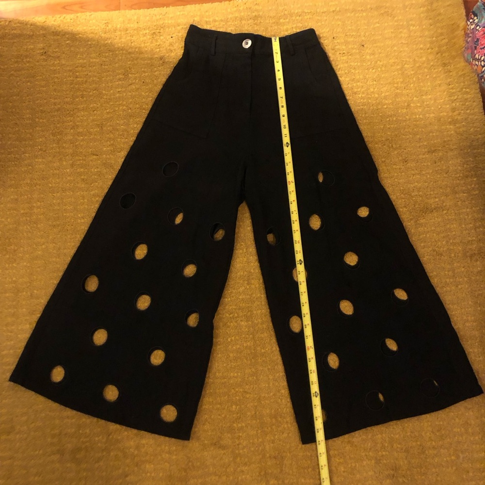 Fashion Brand Company Black Hole Pants